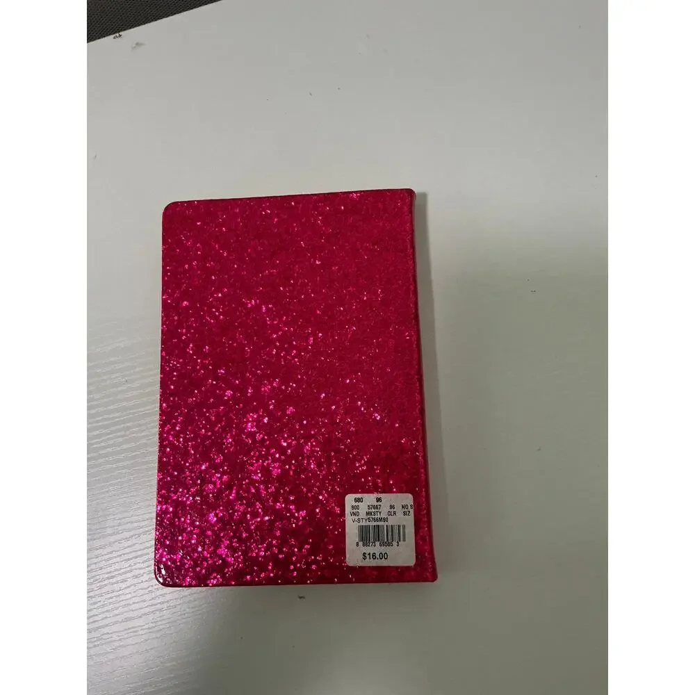 New Hot Fuchsia Pink Glitter Sparkle Blank Notebook Journal